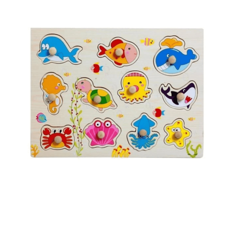 Plateau Montessori Animaux de la Mer - Édition Montessori | Montessori Montessori