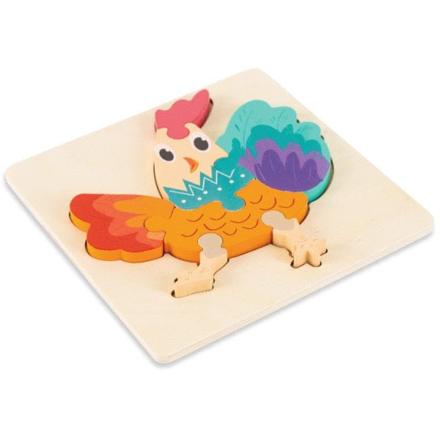 Puzzle Montessori 3D - Experience Montessori | Montezzori Poule Montezzori