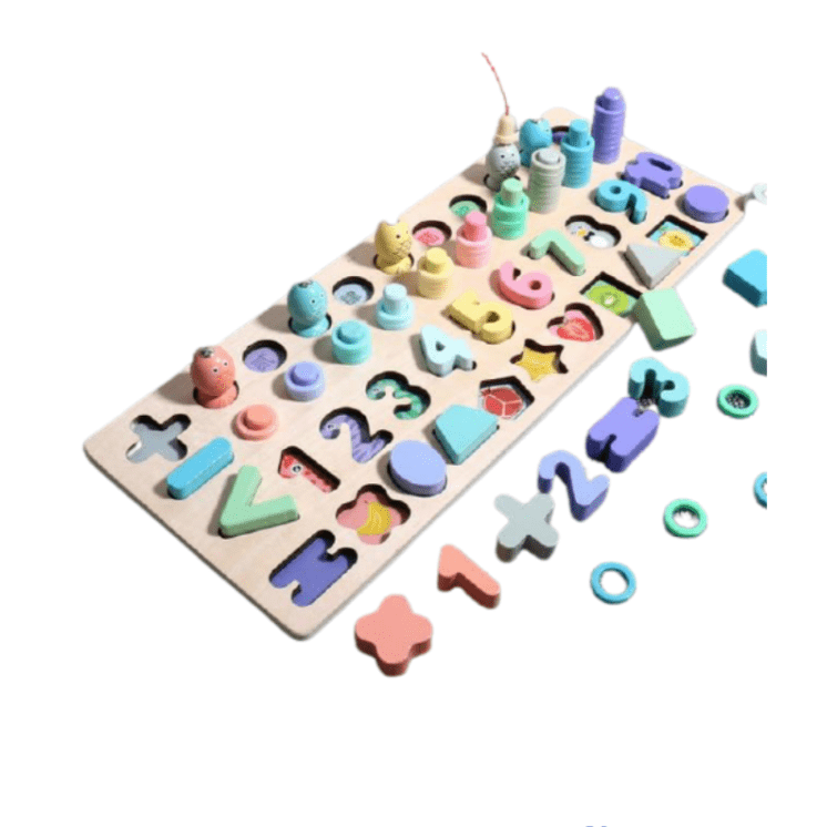 Puzzle Montessori Formes Montessori Deluxe | Montessori Montessori