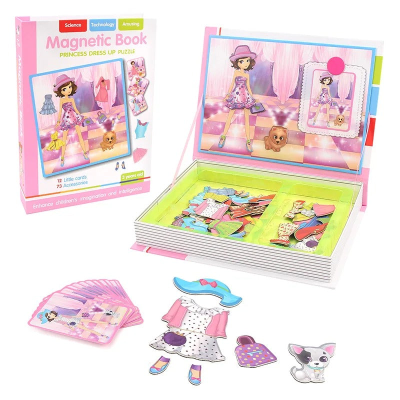 puzzle magnetique princesse