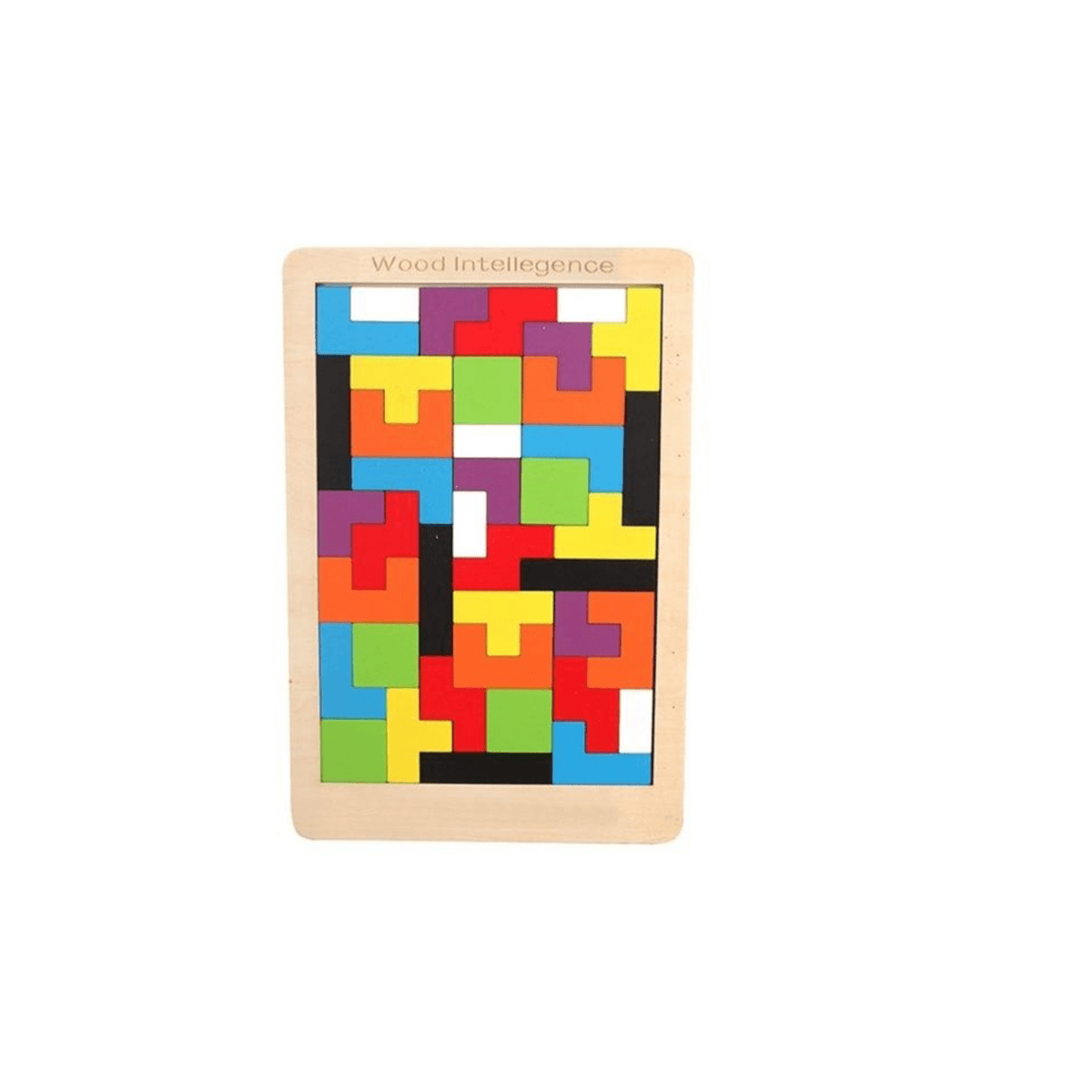 Tableau Tangram en bois Montessori - Design Pédagogique | Montessori Montessori