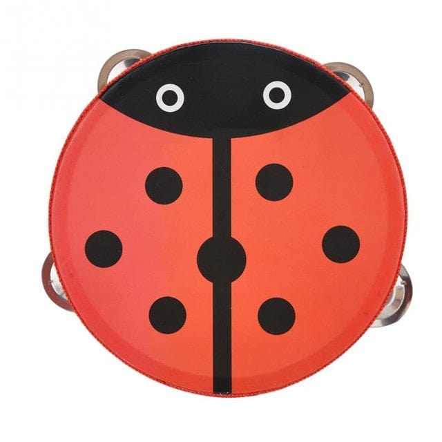 Tambourin Coccinelle Montessori pour Bébé | Montezzori Montezzori