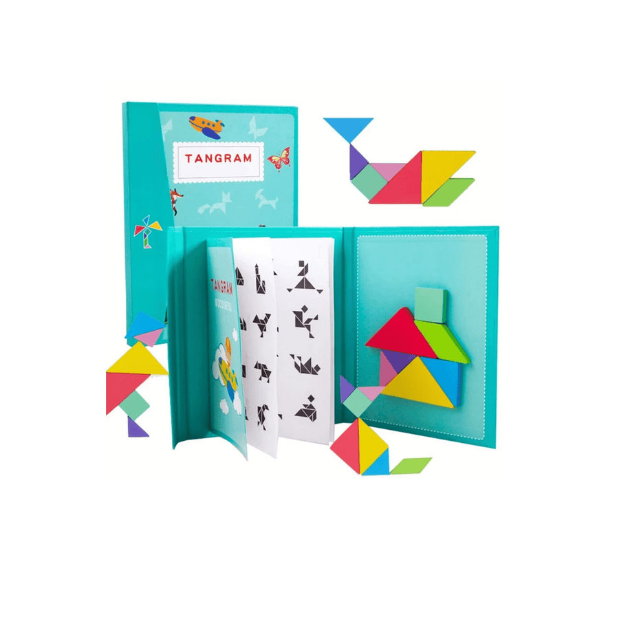 Tangram Magnétique Montessori - Puzzle Premium | Montessori Montessori