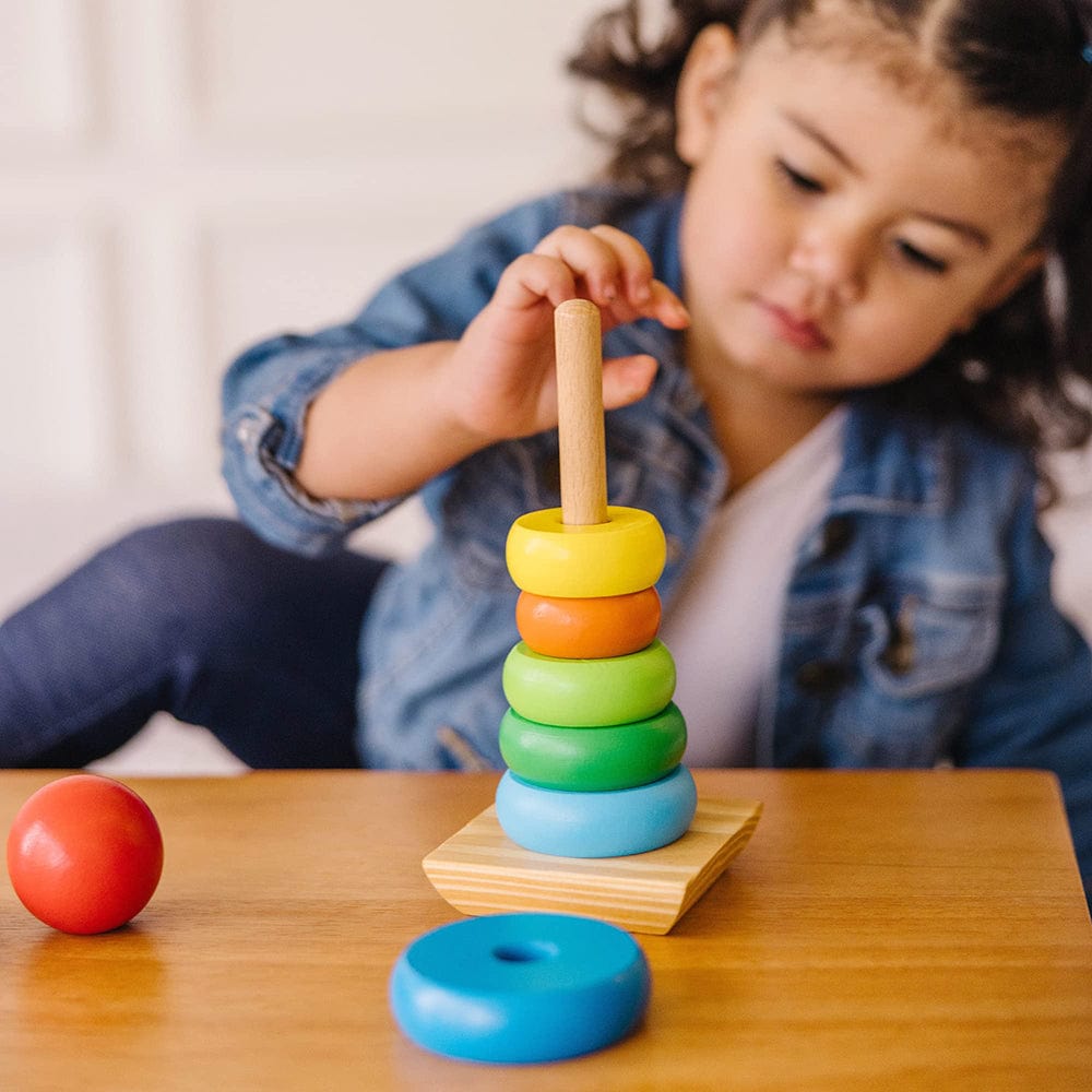 Tour Géométrique Montessori pour Bébé | Montezzori Montezzori