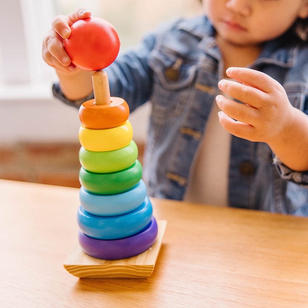 Tour Géométrique Montessori pour Bébé | Montezzori Montezzori